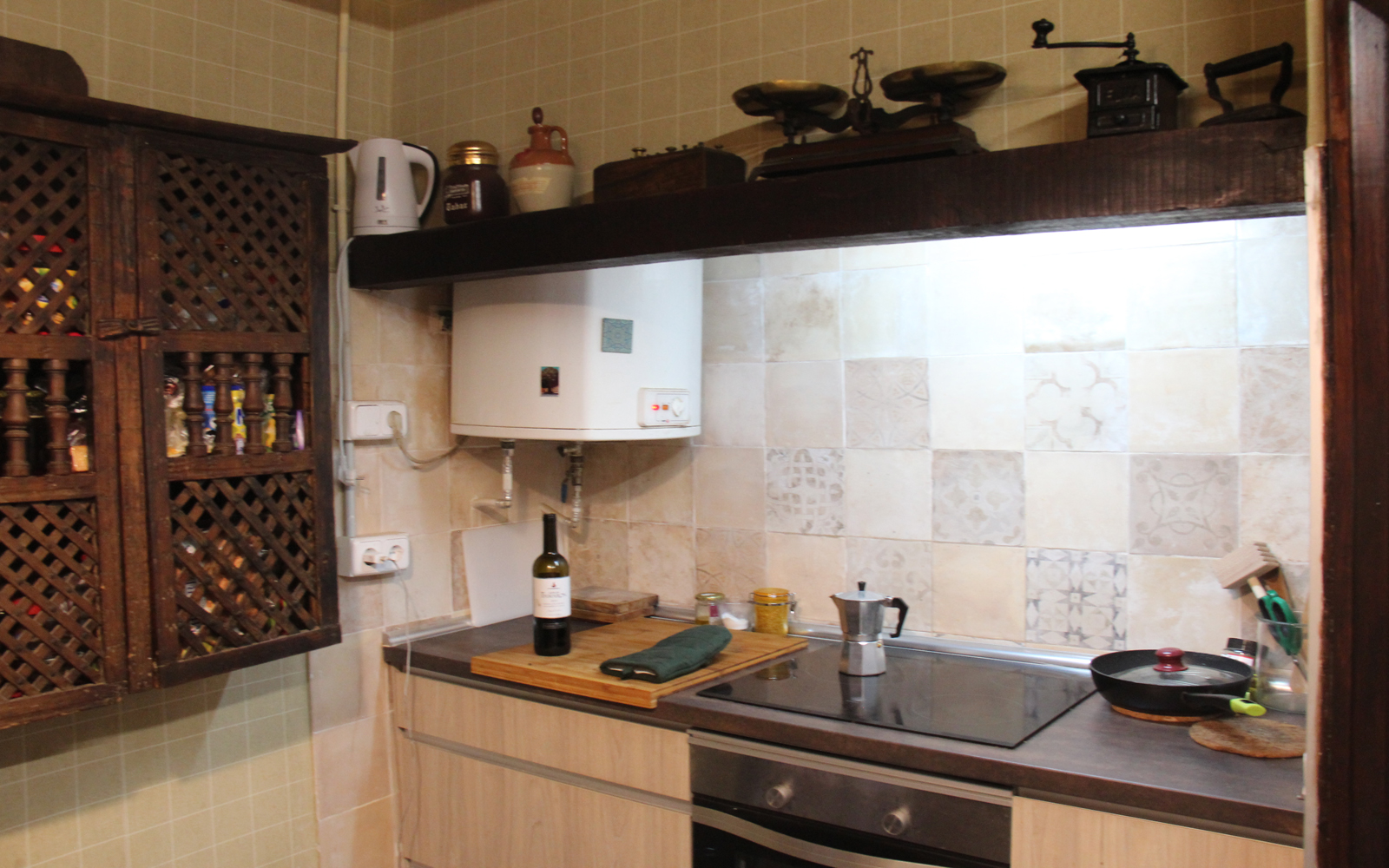 Cocina de la casa rural El Molino de las Eras